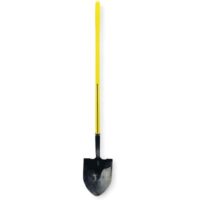 Heavy Duty Fiberglass "Long Handle" w/ Steel Blade Round Point Shovel