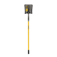 Toolite #2 Square Point Shovel, 48" Yellow Fiberglass Handle